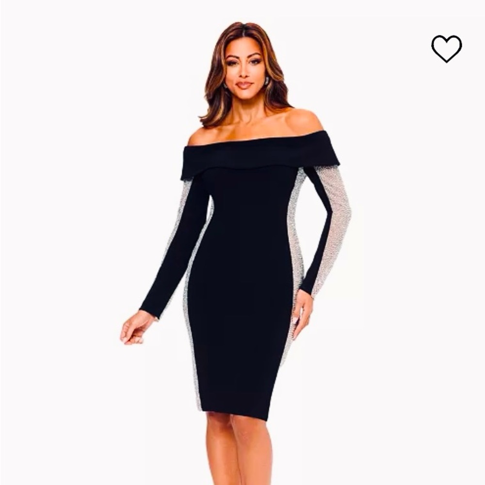 Beautiful never worn off the shoulder dress
